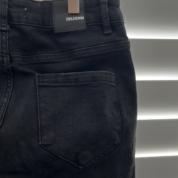 Zara black denim with studs - Picture 5 of 6